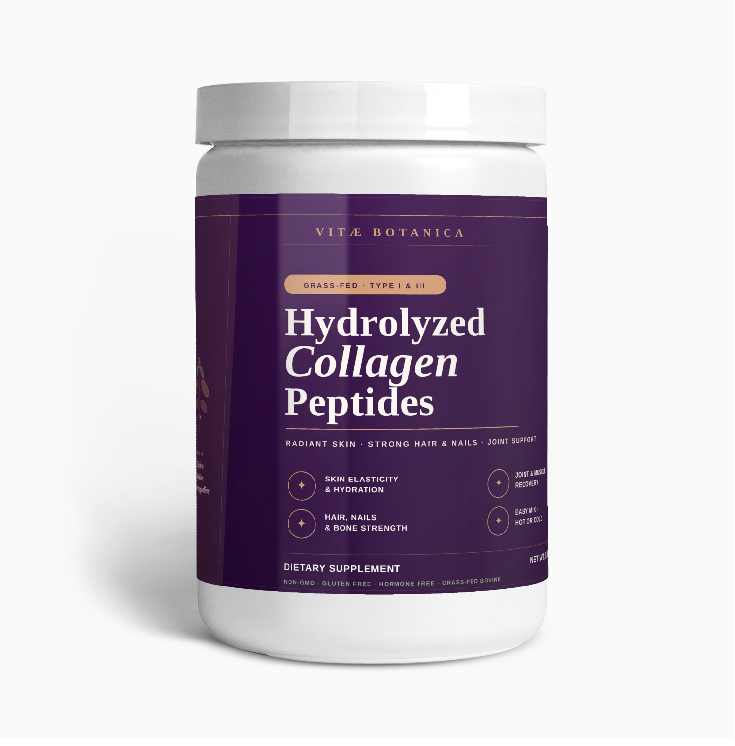 Grass Fed Hydrolyzed Collagen Peptides